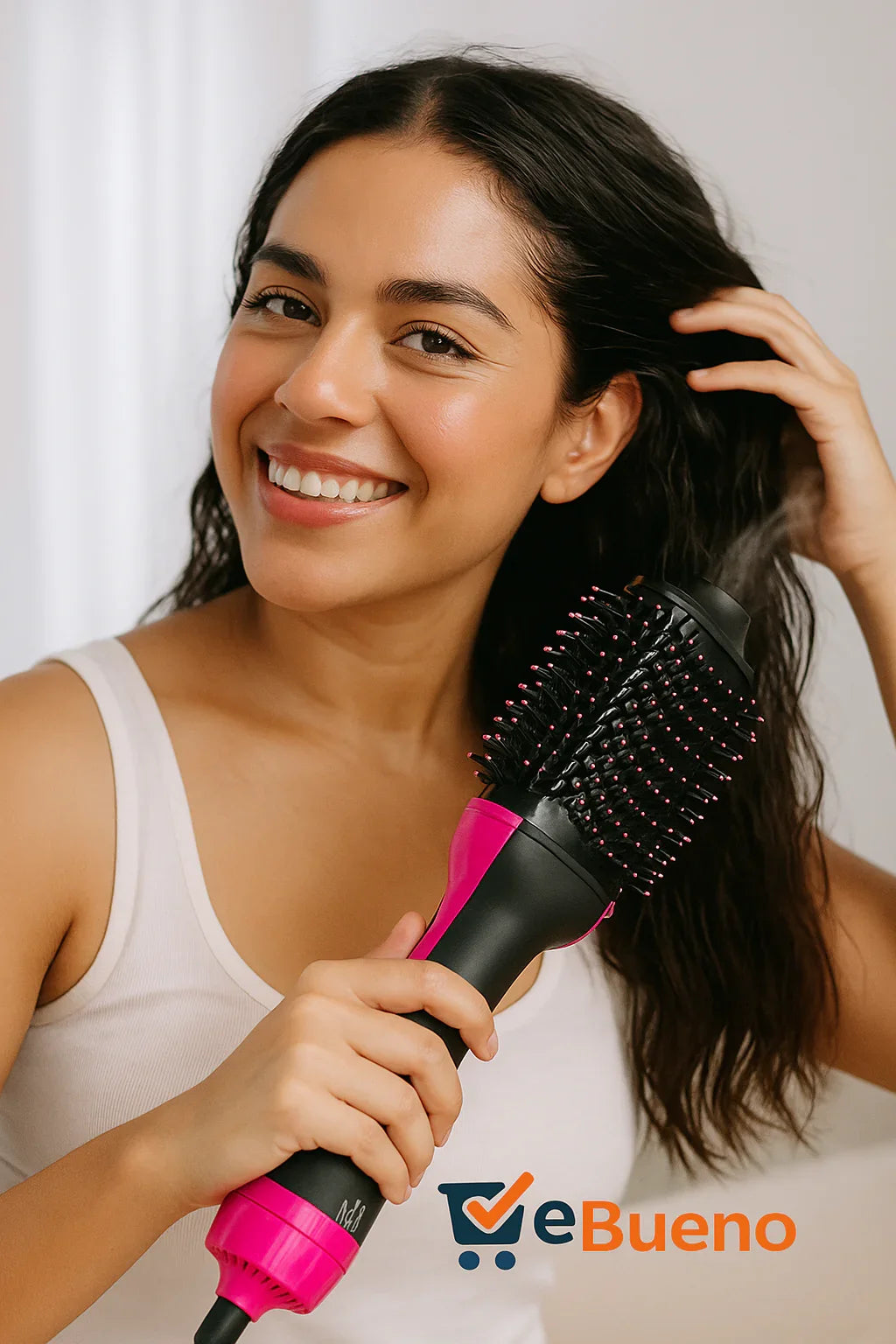 Cepillo Secador 5 en 1 Profesional – Alisa, Riza, Seca y Da Volumen con un Solo Product