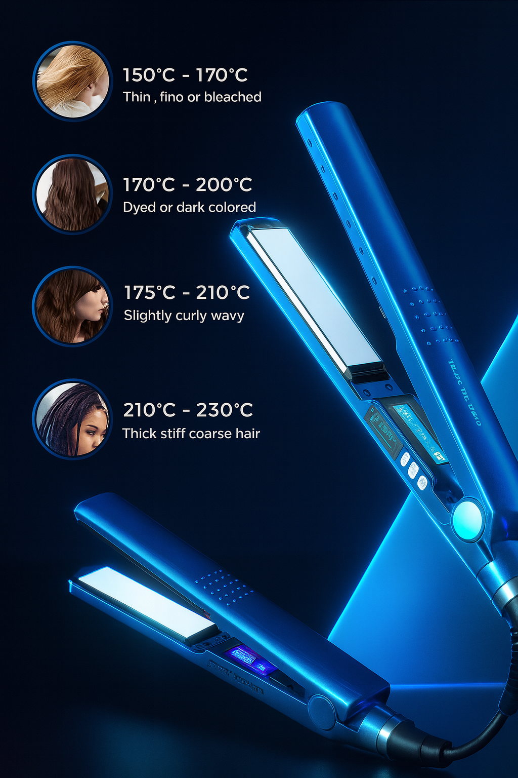 🔥¡Transforma tu melena en minutos!🔥 Compra la plancha profesional ProHair y llévate GRATIS🎁 rizador y peine térmico