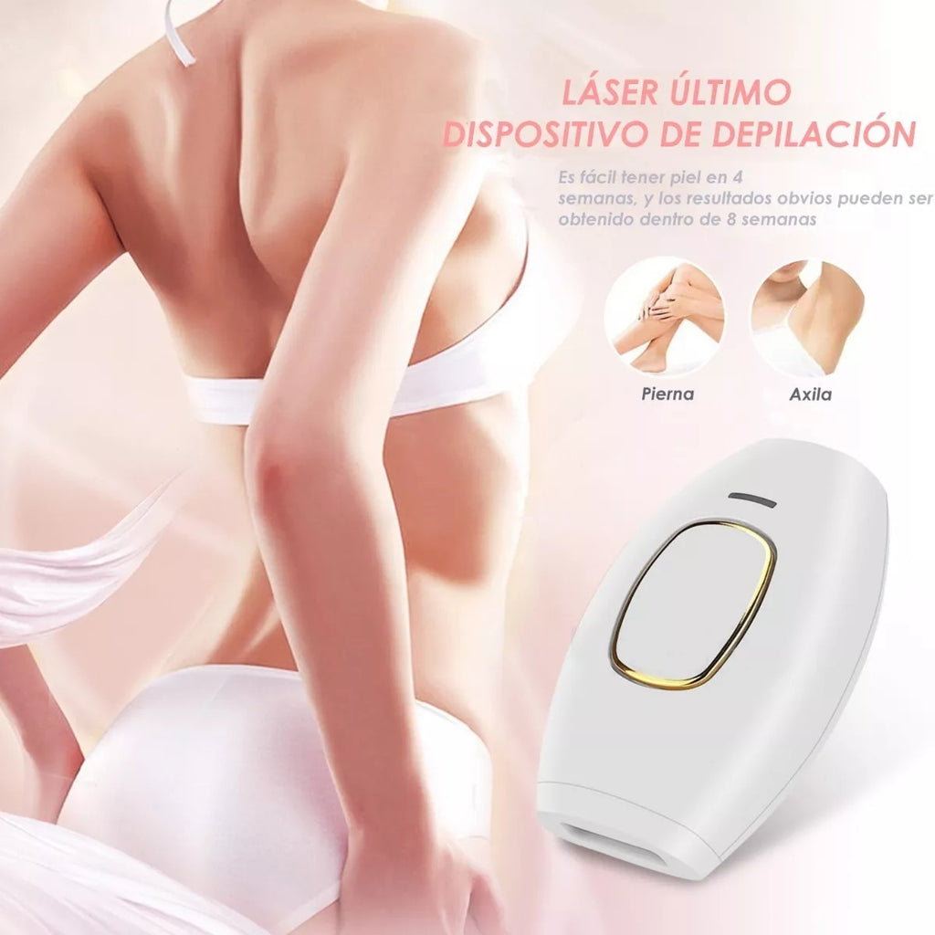 Depiladora Láser IPL | Elimina el vello sin dolor + Guía GRATIS incluida