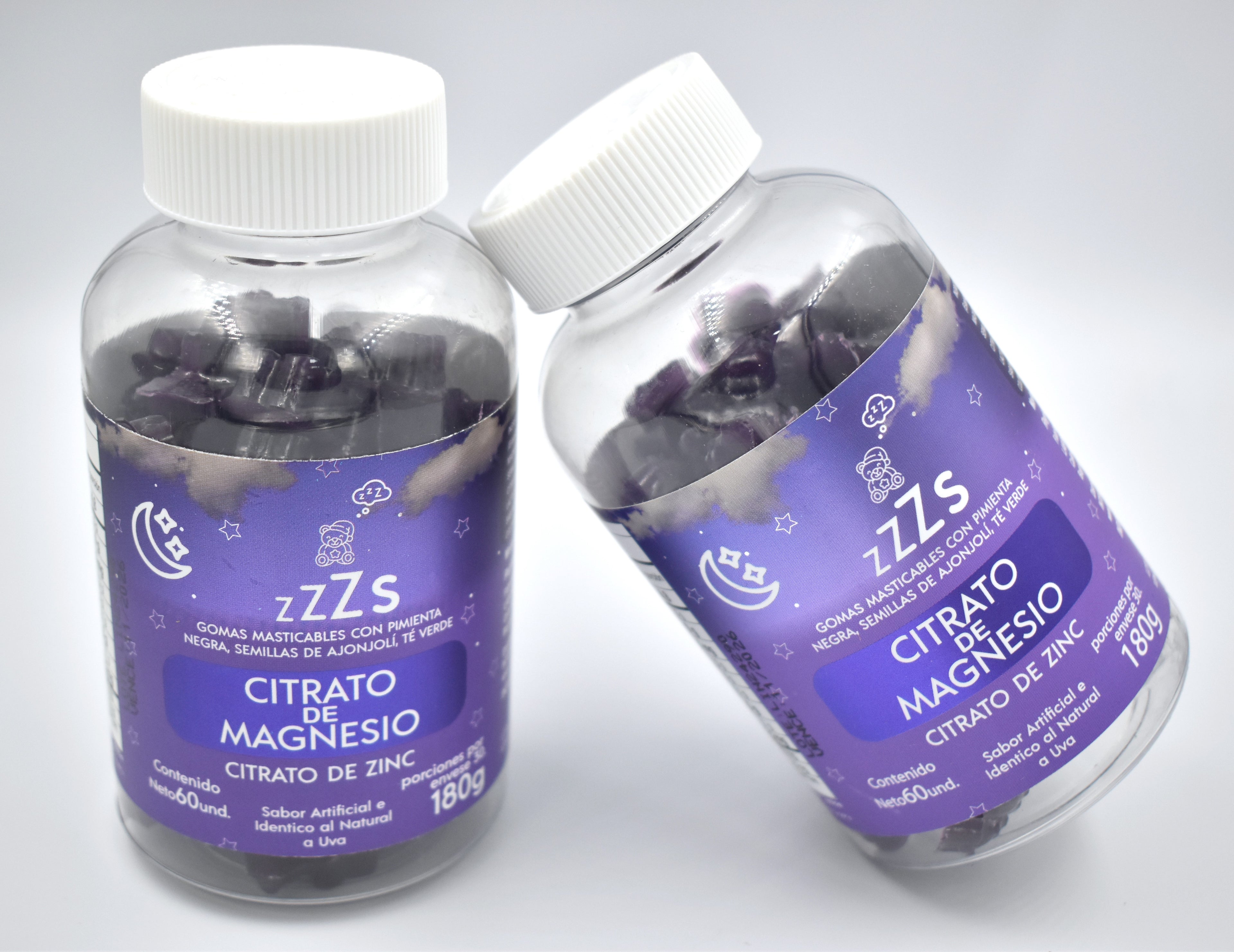 Gomitas de Citrato de Magnesio + Zinc 😴 Despídete de las noches en vela • Registro INVIMA