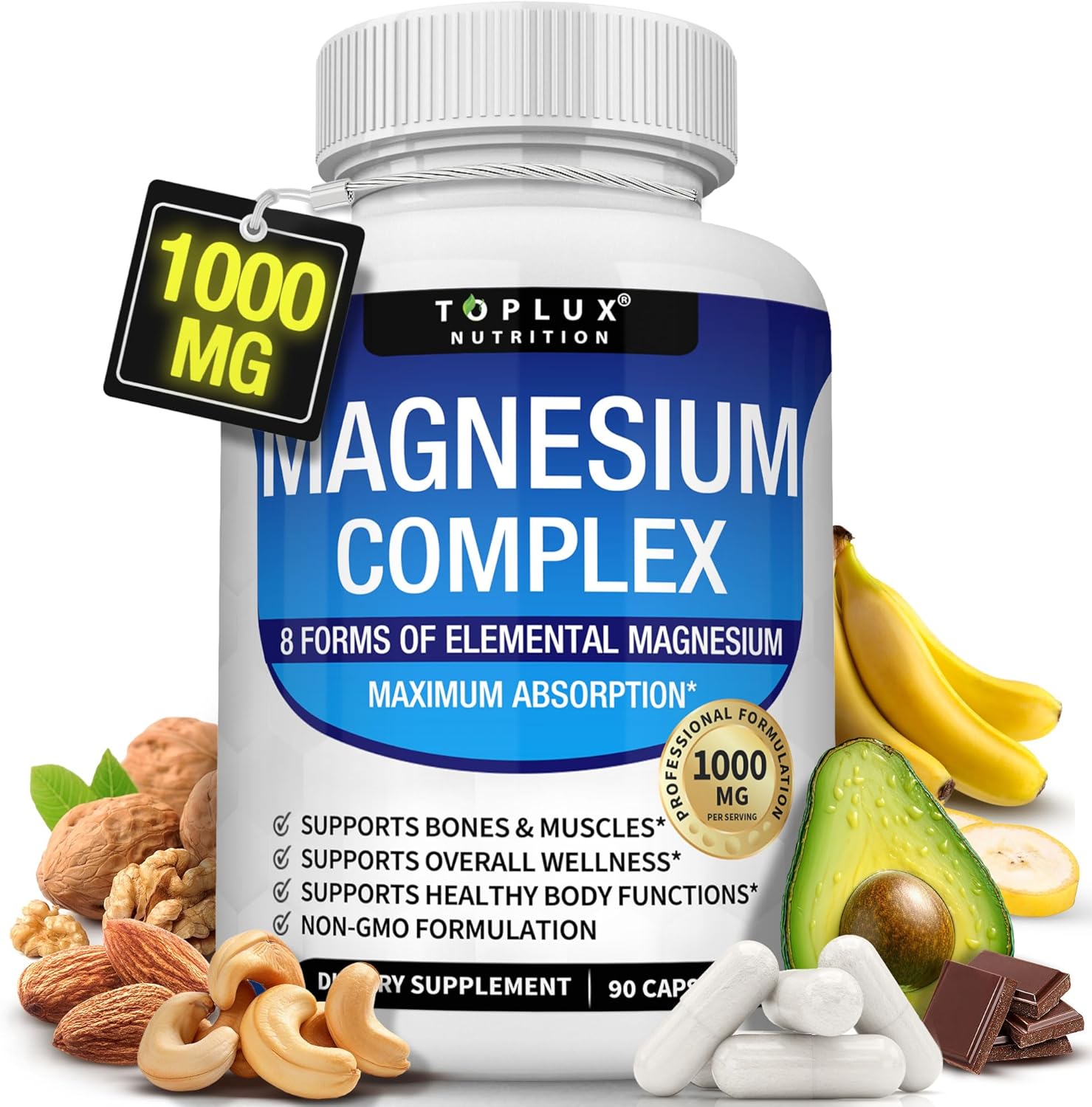 TOPLUX MAGNESIUM COMPLEX 🌿PROMOCIÓN 2X1 🎁 IMPORTADO us