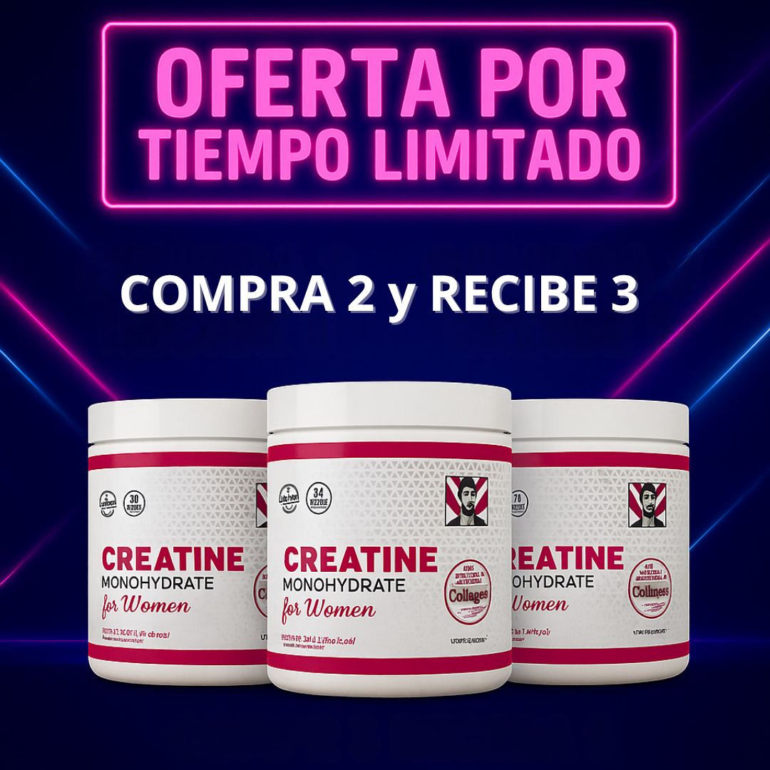 MONOHIDRATO DE CREATINA - 💪 La Mejor Creatina para Mujeres – La #1 en EE.UU., ¡Ahora en Colombia! 💖