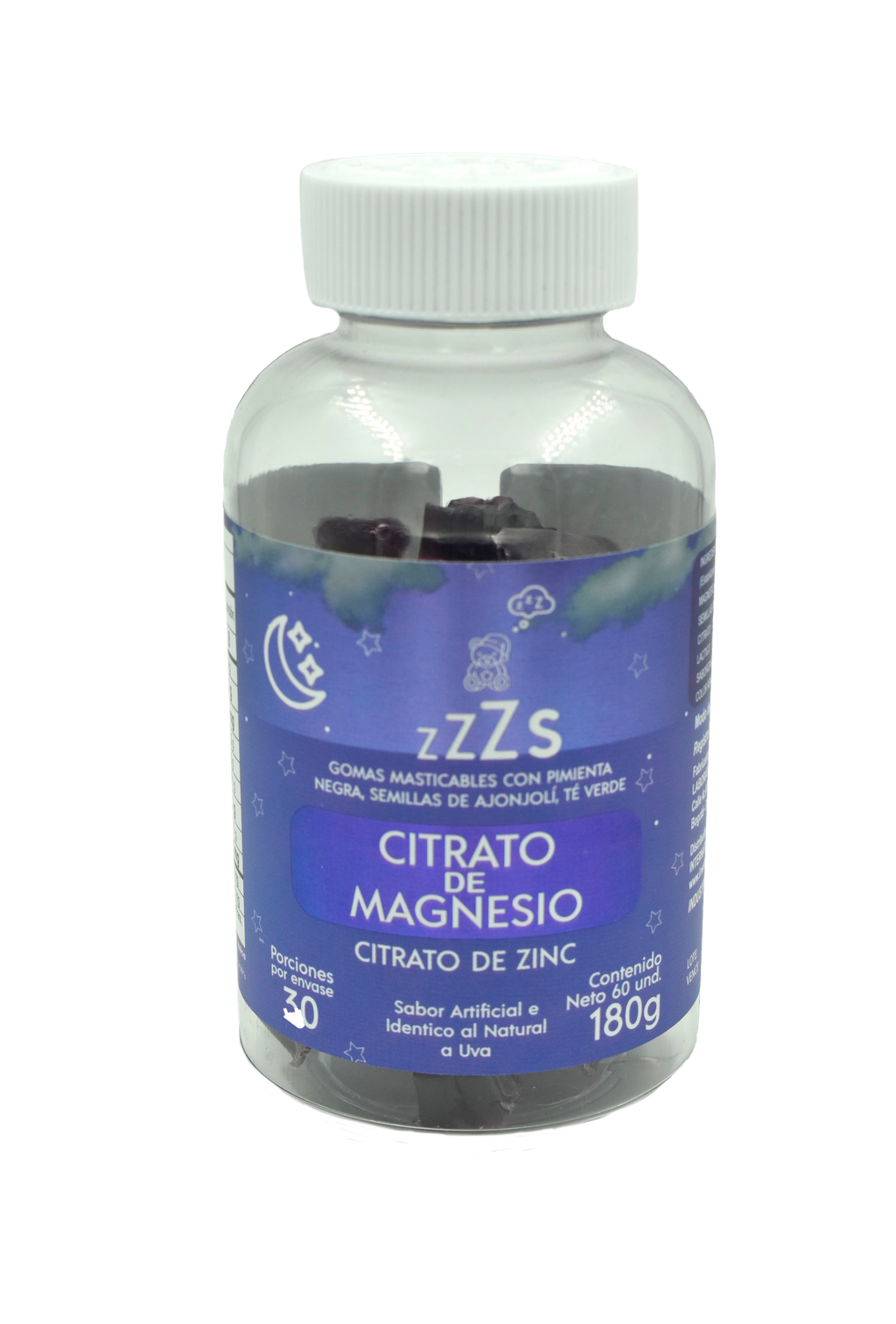 Gomitas de Citrato de Magnesio + Zinc 😴 Despídete de las noches en vela • Registro INVIMA