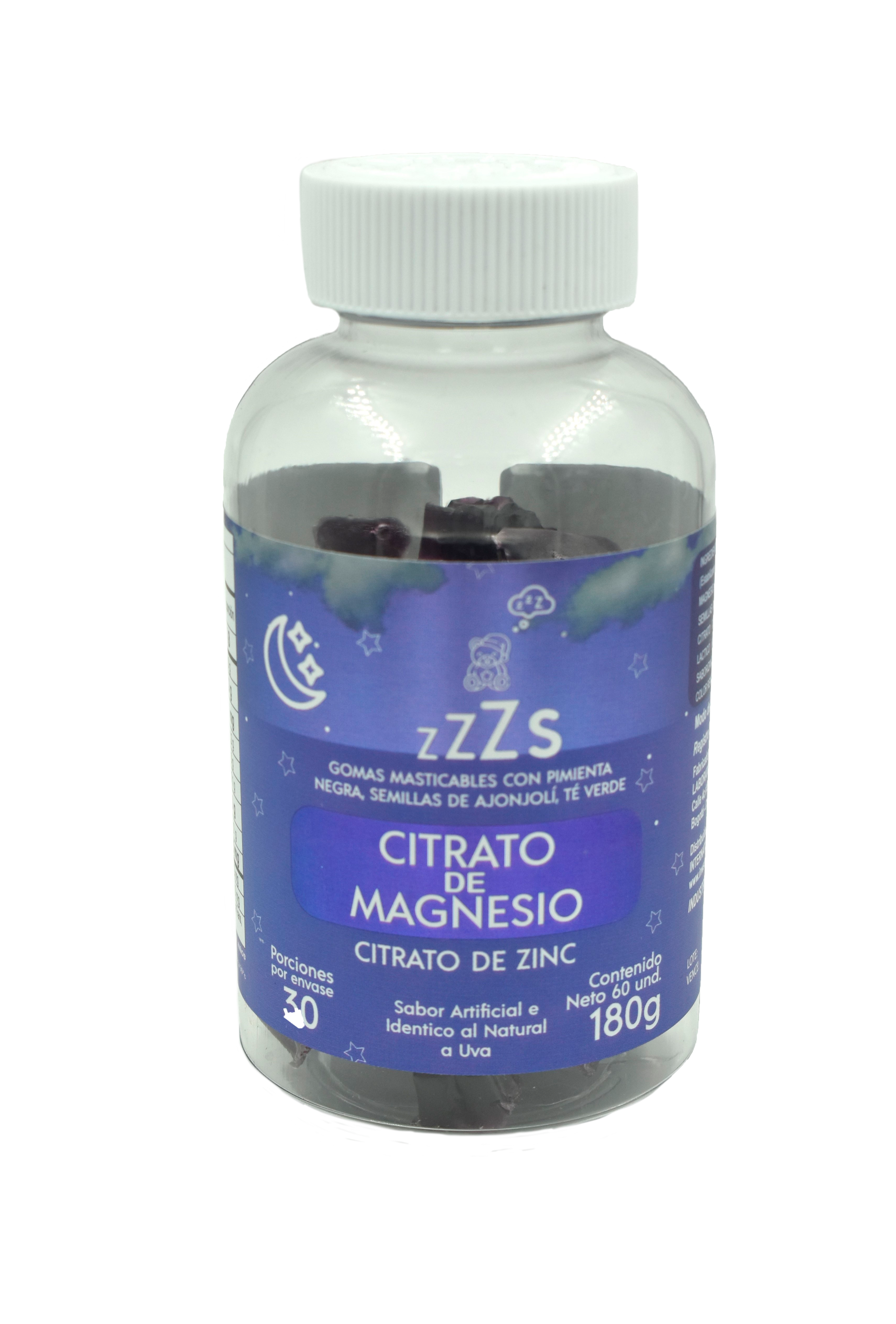 Gomitas de Citrato de Magnesio + Zinc 😴 Despídete de las noches en vela • Registro INVIMA