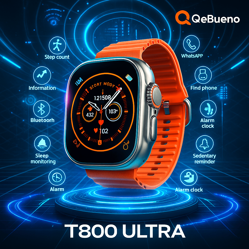 Smartwatch T800 Ultra 2 – ¡PROMOCIÓN RELÁMPAGO $99.900!